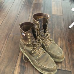 Baby Dog Custom Iron Worker Boots