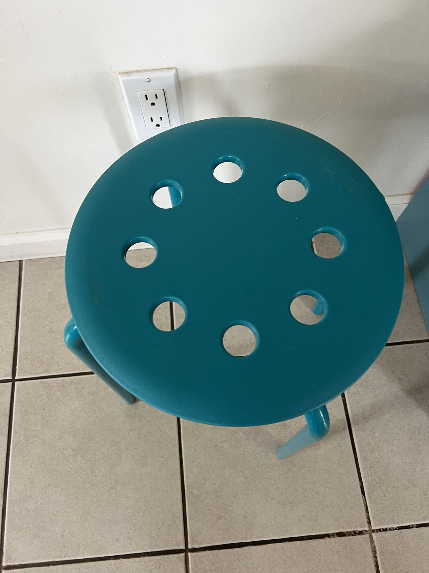 Blue Stool