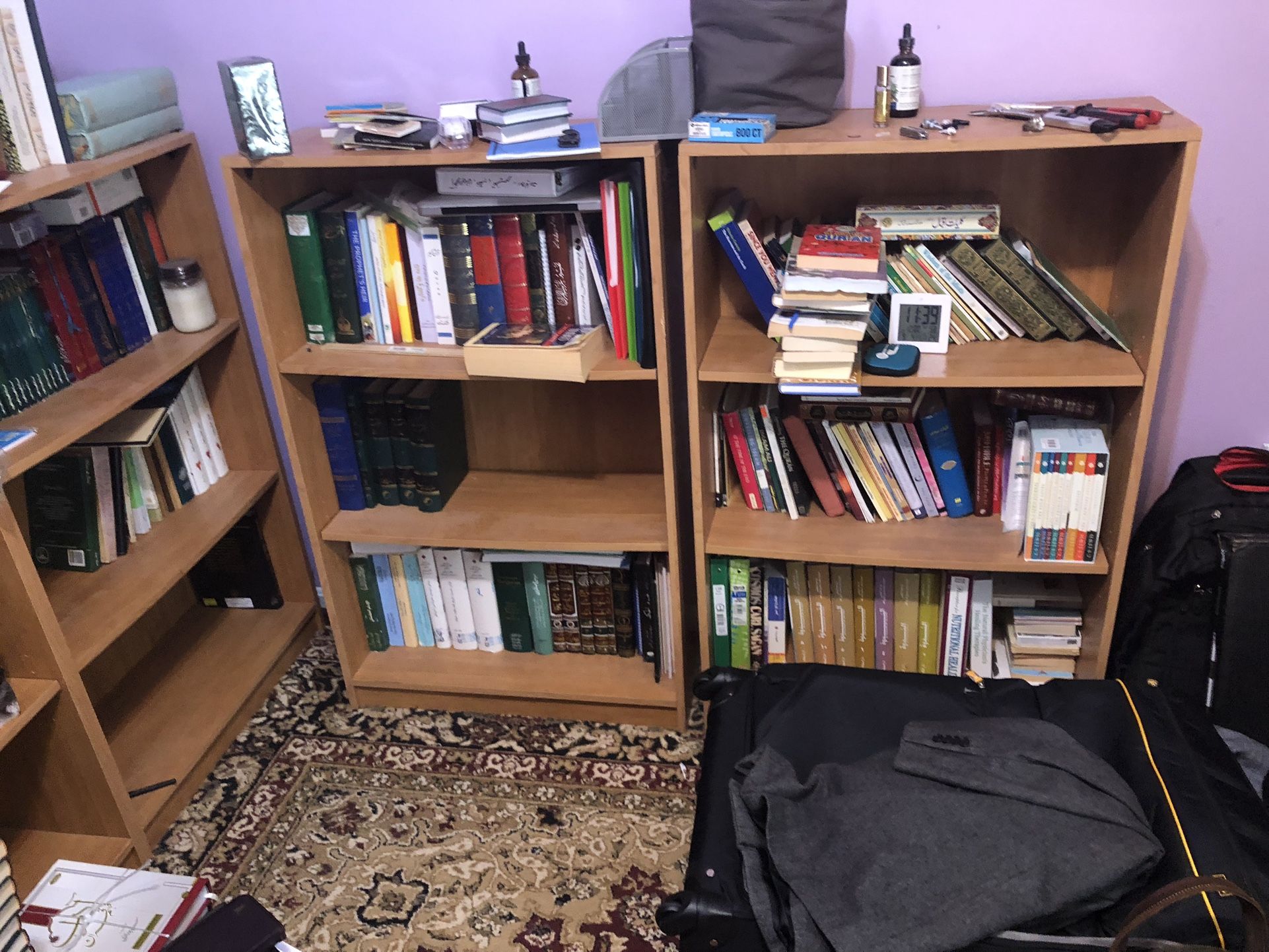 Wooden Bookshelf