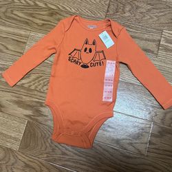 Halloween Old Navy Unisex Long-Sleeve Graphic Bodysuit for Baby / 12-18 Months 