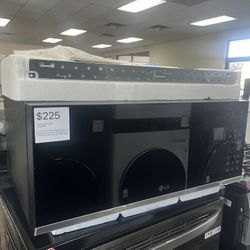 Discount Appliance/ Low Profile Over The Range Microwave Oven / 11.94” High 