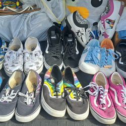 Shoes. Mainly VANS 