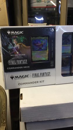 Factory Sealed Magic The Gathering — Final Fantasy Commander Kit