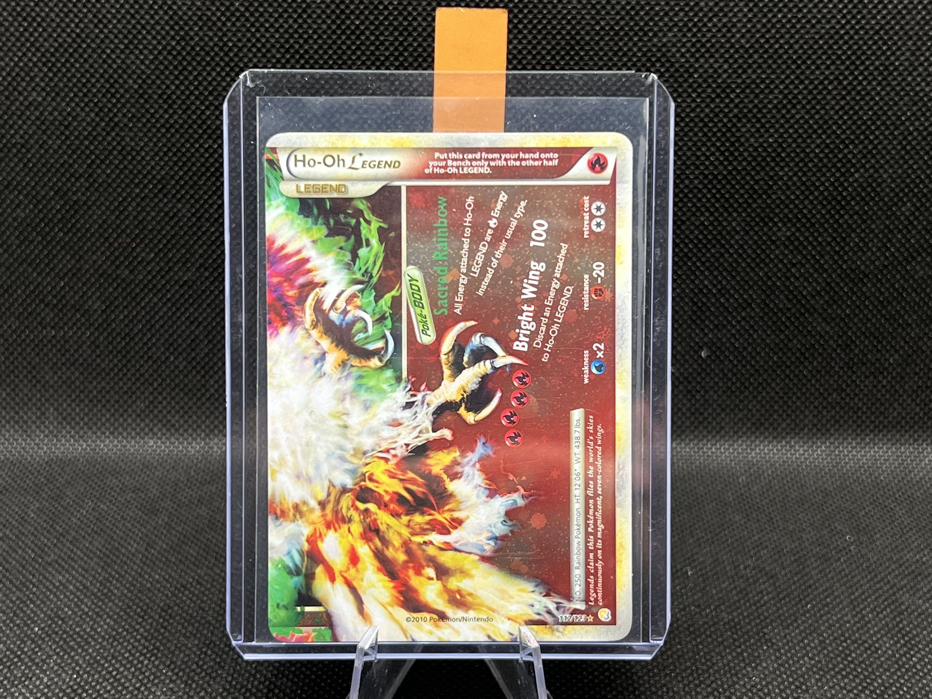 Pokemon Ho oh Legend Card (bottom) NM Condition