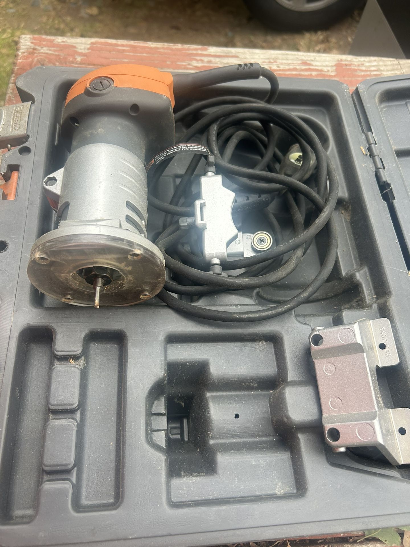 Ridgid Mini Router. Small Jobs