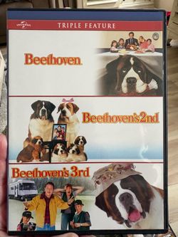 Beethoven DVD includes movies 1-3