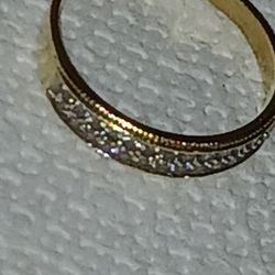 10k Diamond Ring (Cz) 