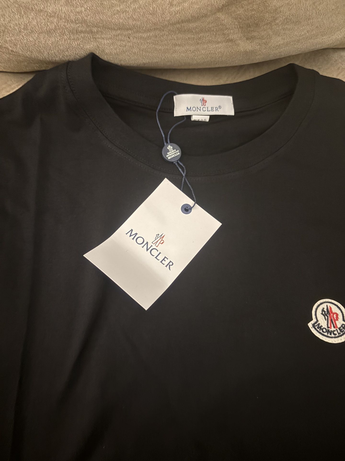 Moncler Black T Shirt