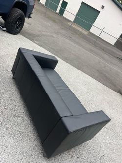 Black couch