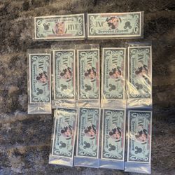 1987 Series Disney Dollars