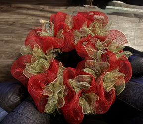 Jingle Bell Christmas Wreath - Homemade 