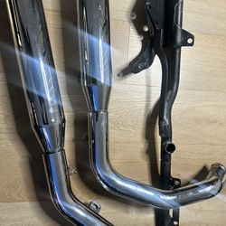 Harley Davidson Exaust Headers/Pipes Mufflers For Sportster Xl (contact info removed)