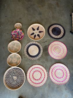 Handwoven Wall Baskets