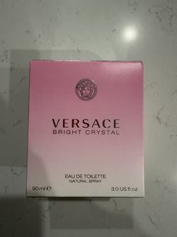 Versace Bright Crystal Perfume 3.0 oz | Brand New & Sealed