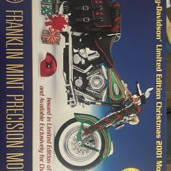 Franklin mint limited edition Harley Davidson 2001