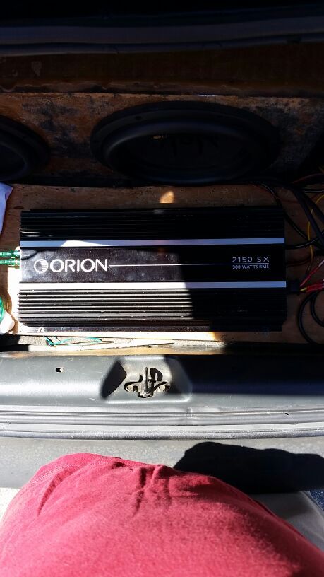 Orion 2150sx 300 r.m.s 2 channel