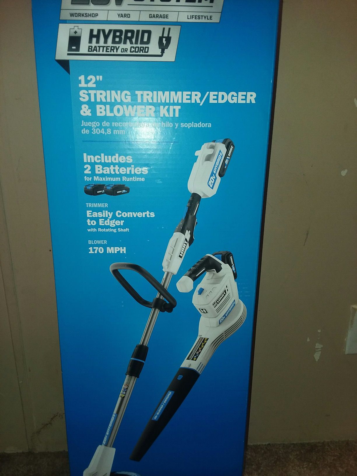 HART tRimmer and leaf blower with