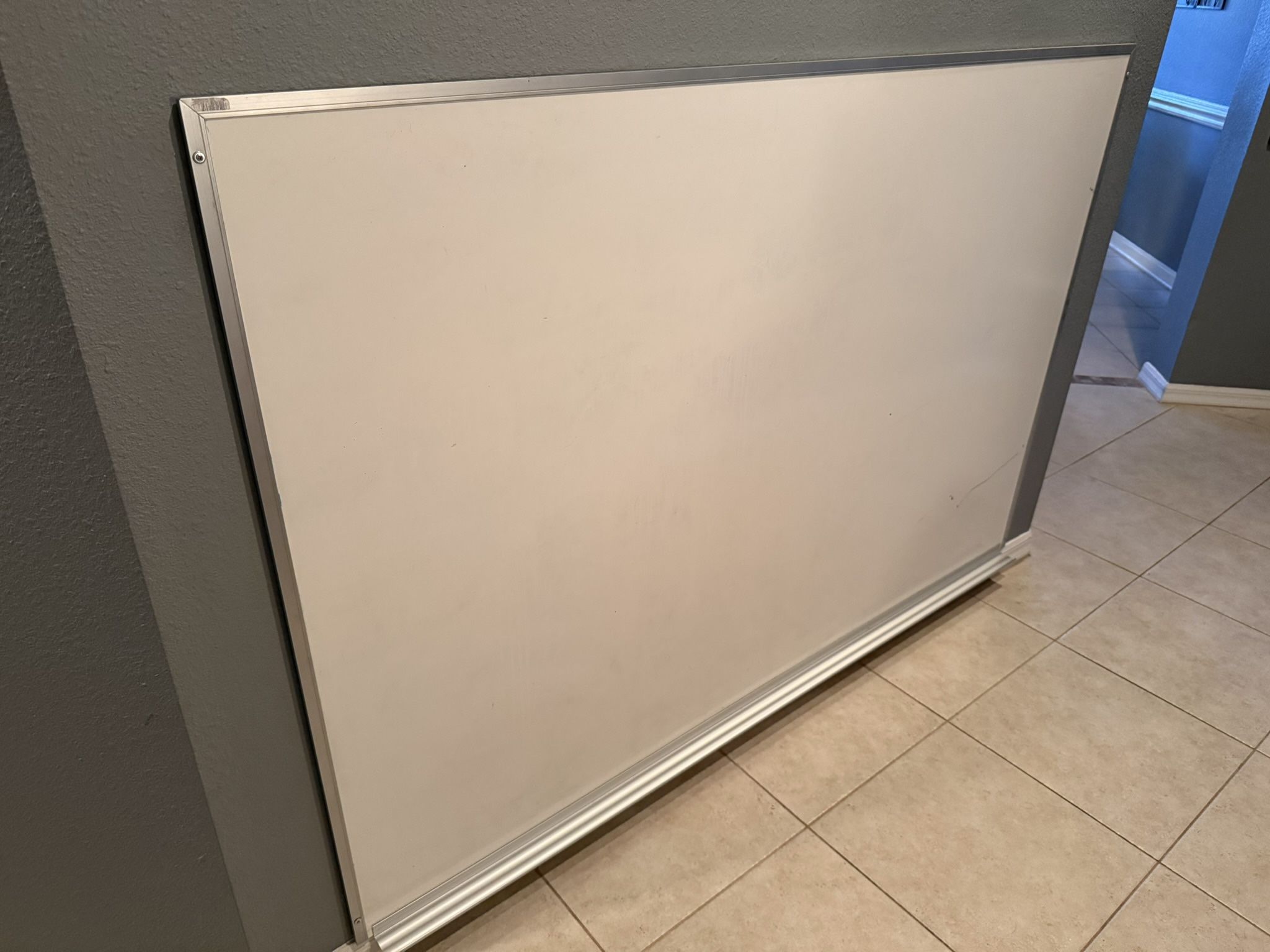 Dry Erase Board, 72 X 48 Inches, Wall-Mounted Whiteboard with Aluminum Frame & Marker Tray!