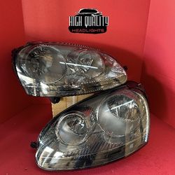 Volkswagen Jetta 2005. 2010 Headlights.