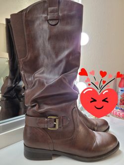 Mid Calf Dress Boots Wide Calf 