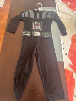 FINAL WEEK - Darth Vader Costume - Kids One Size - Jumpsuit Only - Star Wars Halloween