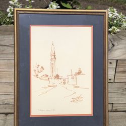 ART -Etchings (2)SALE Limited Edition PrintsFramed