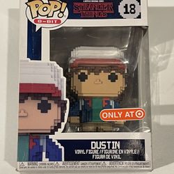 Dustin Stranger Things Pixelated Funko Pop Target Exclusivr 