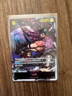 One Piece OP17 Loki SEC Alt Art Trading Card TCG
