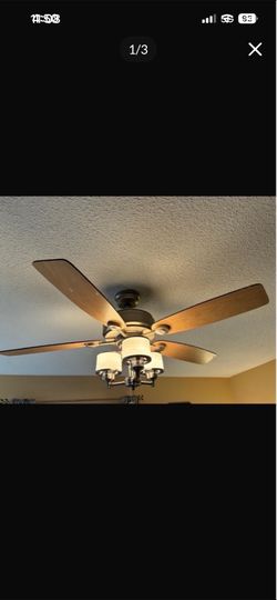 *** 52 INCH 4-SPEED CEILING FAN *** - Please read entire description below 👇