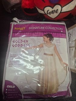 Spirit Golden Goddess Child Costume