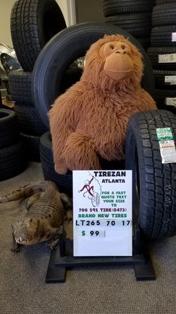 LT 265 70 17 Cordovan Wild Trail Radial XRS BRAND NEW tire $99