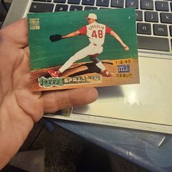 Jerry Spradlin Baseball Card