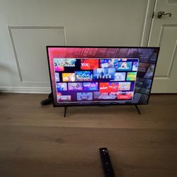 40” Vizio TV with Remote