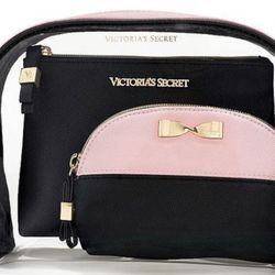 Victoria's Secret 3 Piece Makeup Bag