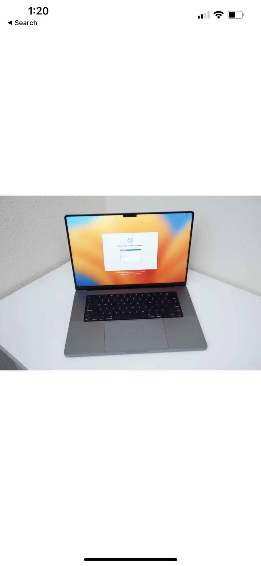 MacBook Pro M1 Pro Only Today