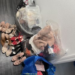 New And Used Clothes And Shoes Plus Robot Vacuum 