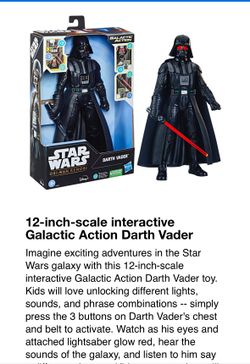 Star Wars 12” Darth Vader Action Figure 