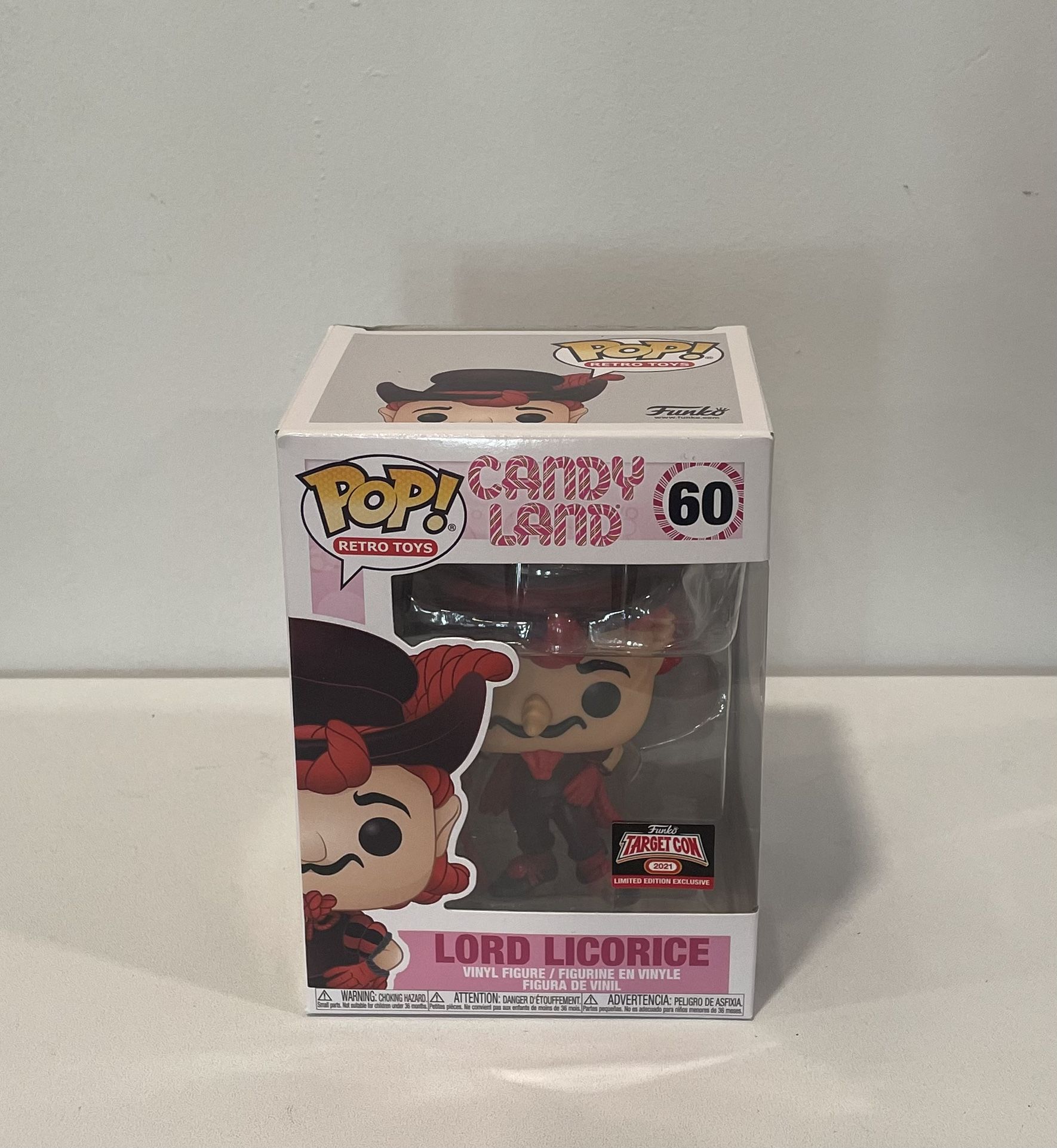 Candy Land Target Con Funko Pop Retro Toys Candy 60 Lord Licorice 2021