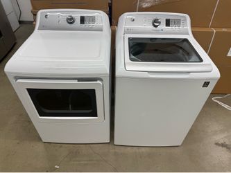 GE washer Ge dryer set electric