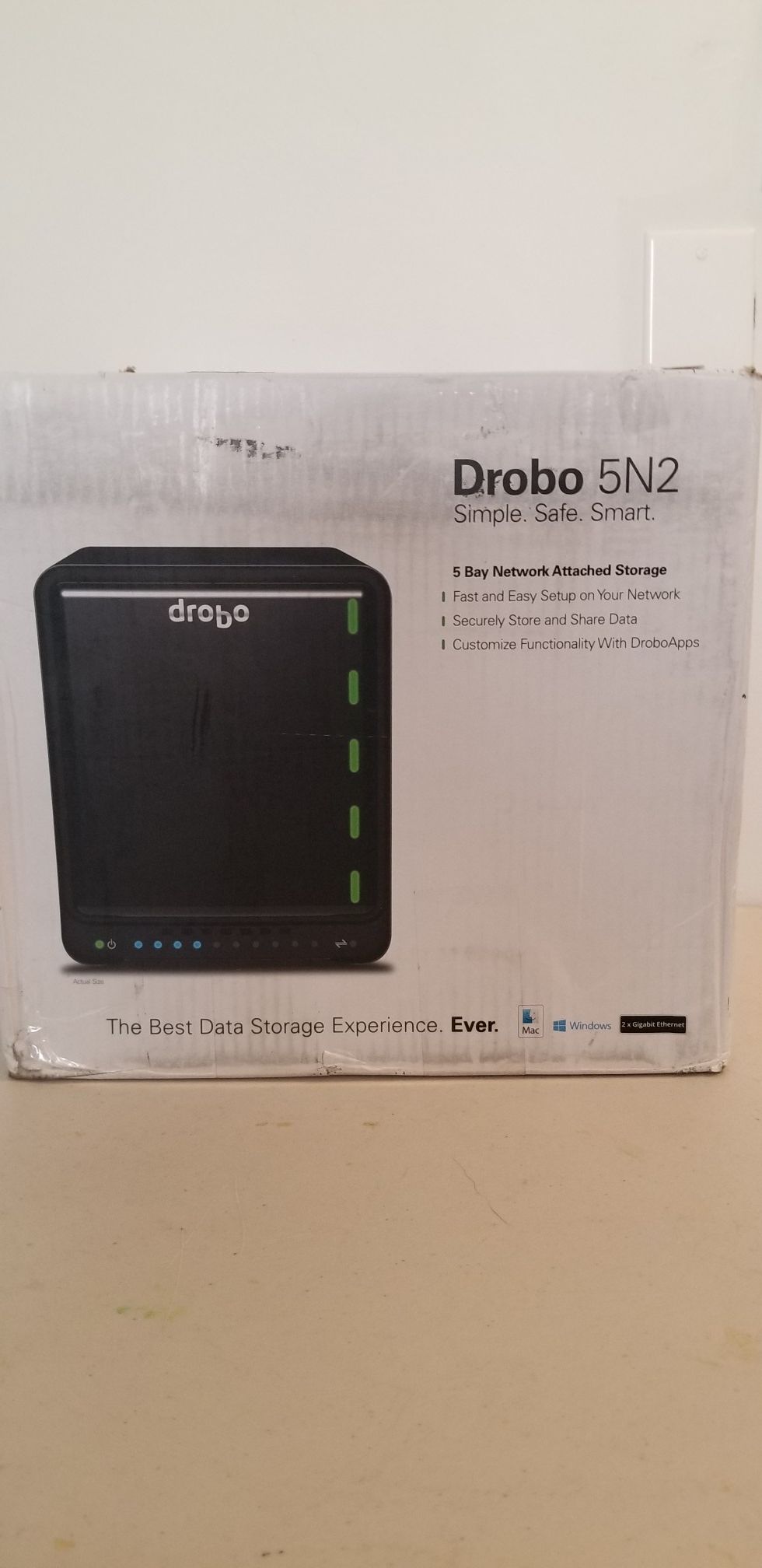 Drobo 5N DRDS4A 5 Bay Network Attached Storage (NEW)