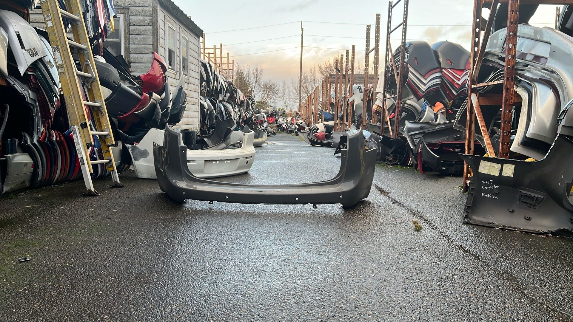 2017 To 2023 Chrysler Pacifica Rear Bumper Cover #B1063 CH1100 A31