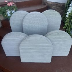 6  Cushions For Seats 19x20 