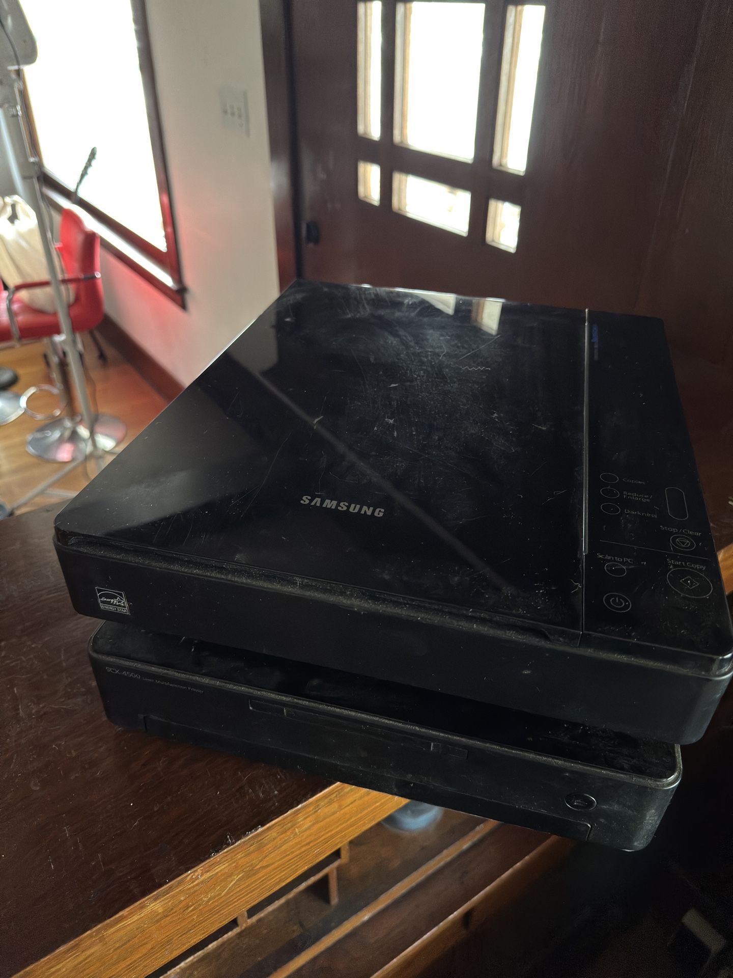 Samsung SCX-4500W All-In-One Laser Printer – Works, Needs Power Cable