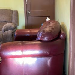 Genuine Leather Chair