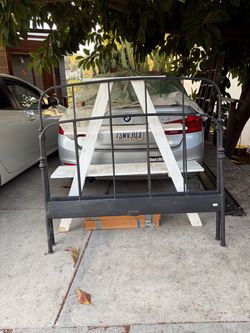 Free metal bed!