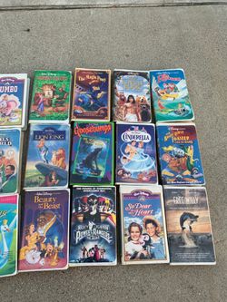 DISNEY VHS’