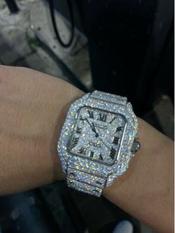 Moissanite watch