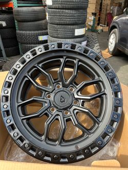 18” Arena Hustle 6x135 for Ford f150 satin black