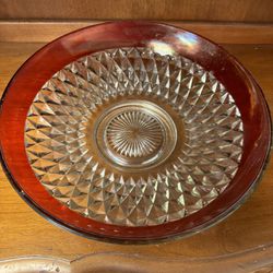 Vintage Indiana Diamond Point Glassware