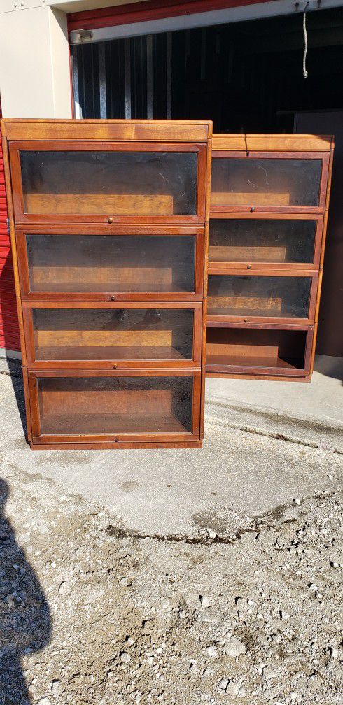 Antique Gunn Furniture Sectional Barrister Book Case
